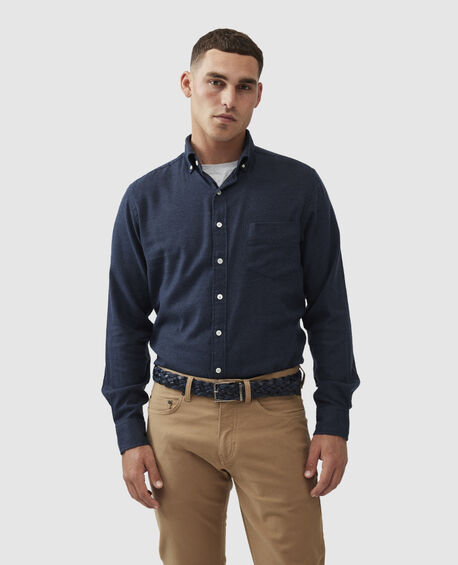 Barrhill Sports Fit Shirt/Marine XS, MARINE