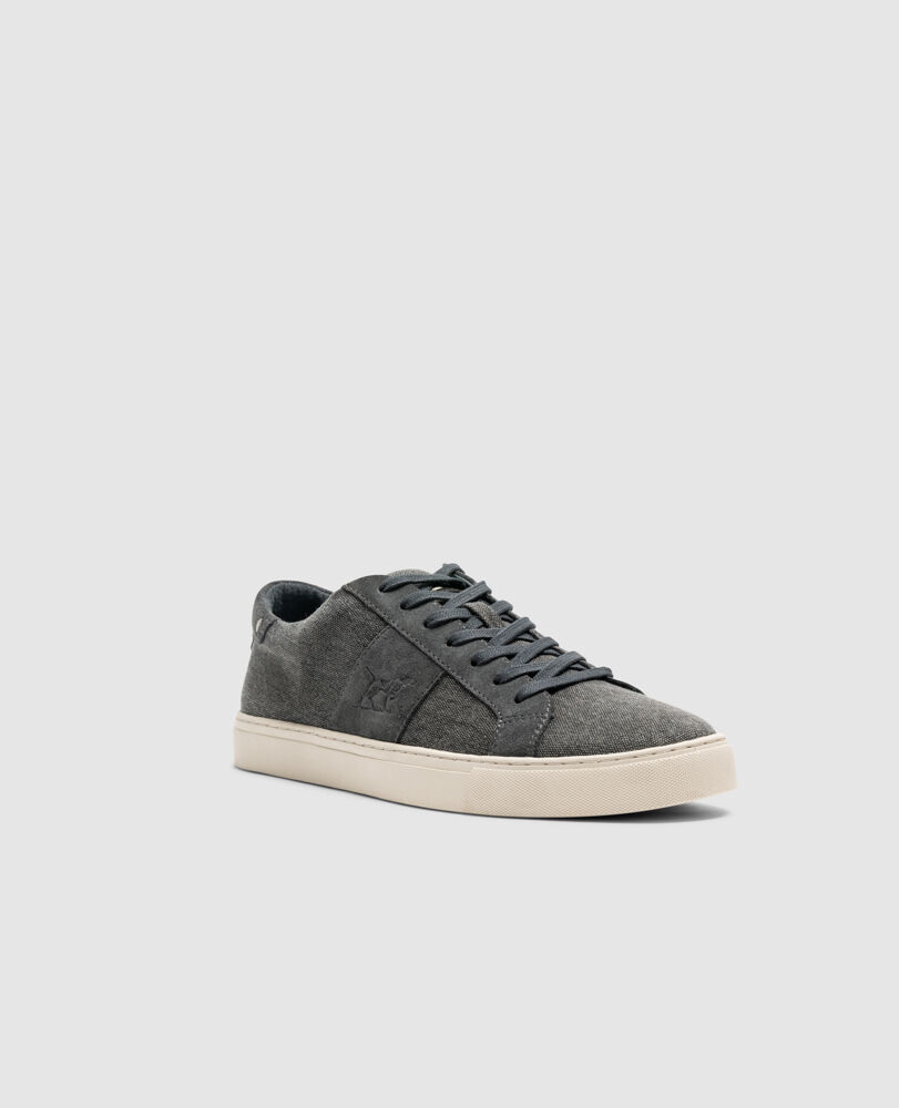 Endeavour Sail Sneaker, GRIS CARBONE, Off Front