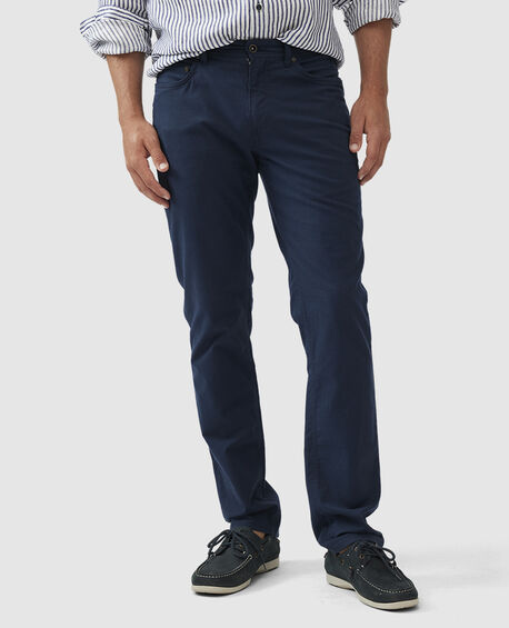 Gunn Straight Fit Jean, NAVY