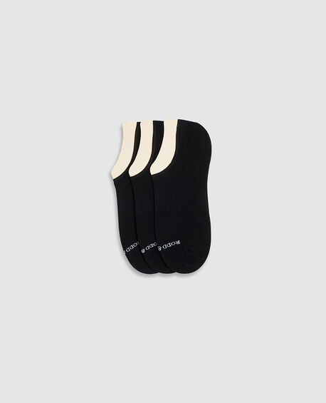 Edgecumbe No-Show Three Pack Sock, ONYX